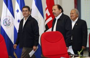Nicaragua, El Salvador y Honduras reúnen para avanzar en plan de desarrollo de Golfo de Fonseca