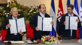 Nicaragua, El Salvador y Honduras reúnen para avanzar en plan de desarrollo de Golfo de Fonseca