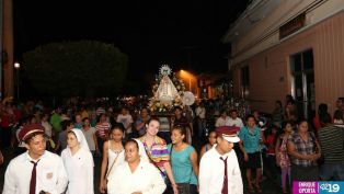 Nicaragua celebra a Virgen de La Merced