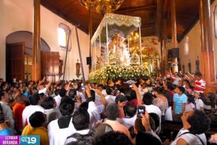 Nicaragua celebra a Virgen de La Merced