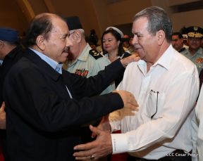 Acto del 38 aniversario de fundación del Ejército de Nicaragua