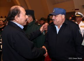 Acto del 38 aniversario de fundación del Ejército de Nicaragua