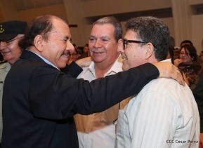Acto del 38 aniversario de fundación del Ejército de Nicaragua