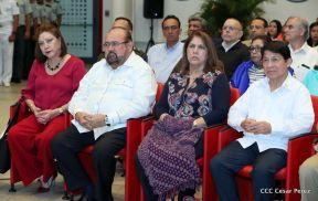 Acto del 38 aniversario de fundación del Ejército de Nicaragua