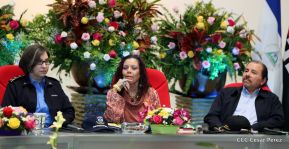 Acto del 38 aniversario de fundación del Ejército de Nicaragua