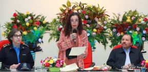 Acto del 38 aniversario de fundación del Ejército de Nicaragua