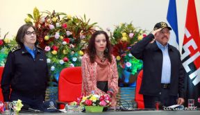 Acto del 38 aniversario de fundación del Ejército de Nicaragua