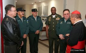 Acto del 38 aniversario de fundación del Ejército de Nicaragua