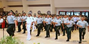 Acto del 38 aniversario de fundación del Ejército de Nicaragua