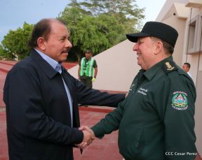 Acto del 38 aniversario de fundación del Ejército de Nicaragua