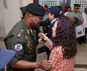 Acto del 38 aniversario de fundación del Ejército de Nicaragua