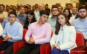 Acto del 38 aniversario de fundación del Ejército de Nicaragua