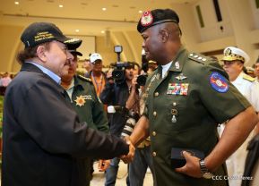 Acto del 38 aniversario de fundación del Ejército de Nicaragua