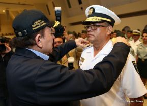 Acto del 38 aniversario de fundación del Ejército de Nicaragua