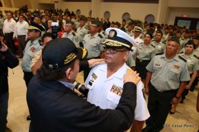 Acto del 38 aniversario de fundación del Ejército de Nicaragua