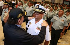 Acto del 38 aniversario de fundación del Ejército de Nicaragua