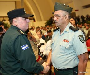 Acto del 38 aniversario de fundación del Ejército de Nicaragua