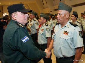 Acto del 38 aniversario de fundación del Ejército de Nicaragua