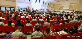 Acto del 38 aniversario de fundación del Ejército de Nicaragua