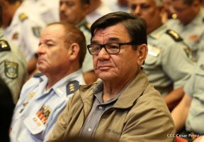 Acto del 38 aniversario de fundación del Ejército de Nicaragua