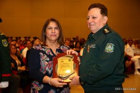 Acto del 38 aniversario de fundación del Ejército de Nicaragua