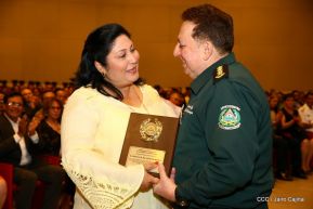 Acto del 38 aniversario de fundación del Ejército de Nicaragua