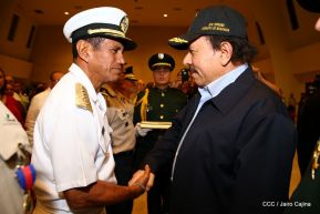 Acto del 38 aniversario de fundación del Ejército de Nicaragua