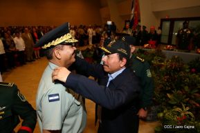 Acto del 38 aniversario de fundación del Ejército de Nicaragua