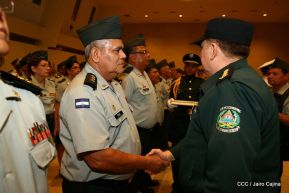Acto del 38 aniversario de fundación del Ejército de Nicaragua