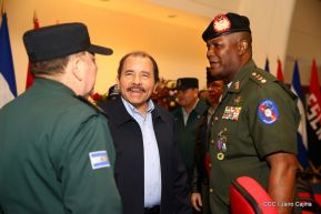 Acto del 38 aniversario de fundación del Ejército de Nicaragua