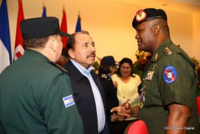 Acto del 38 aniversario de fundación del Ejército de Nicaragua