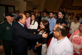 Acto del 38 aniversario de fundación del Ejército de Nicaragua