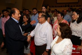 Acto del 38 aniversario de fundación del Ejército de Nicaragua