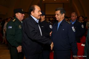 Acto del 38 aniversario de fundación del Ejército de Nicaragua