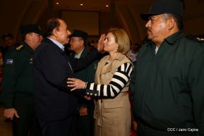 Acto del 38 aniversario de fundación del Ejército de Nicaragua