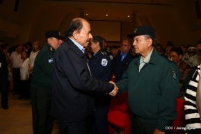 Acto del 38 aniversario de fundación del Ejército de Nicaragua