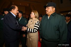 Acto del 38 aniversario de fundación del Ejército de Nicaragua