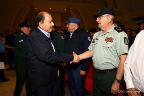 Acto del 38 aniversario de fundación del Ejército de Nicaragua