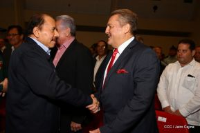 Acto del 38 aniversario de fundación del Ejército de Nicaragua