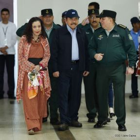 Acto del 38 aniversario de fundación del Ejército de Nicaragua