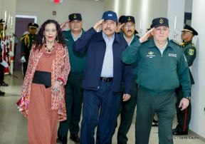 Acto del 38 aniversario de fundación del Ejército de Nicaragua