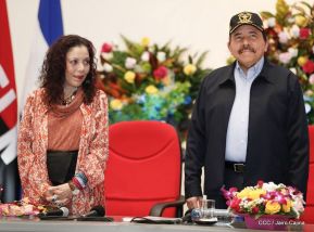 Acto del 38 aniversario de fundación del Ejército de Nicaragua
