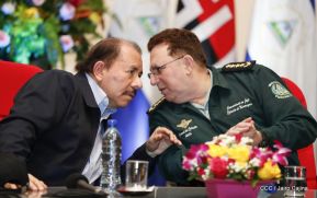 Acto del 38 aniversario de fundación del Ejército de Nicaragua