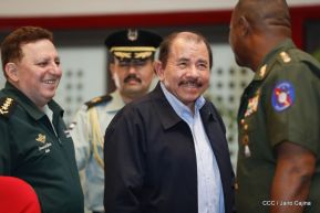 Acto del 38 aniversario de fundación del Ejército de Nicaragua
