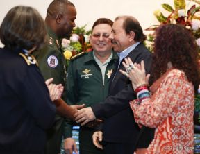 Acto del 38 aniversario de fundación del Ejército de Nicaragua