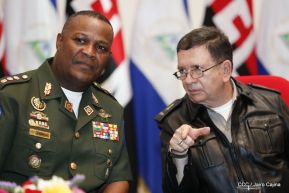 Acto del 38 aniversario de fundación del Ejército de Nicaragua