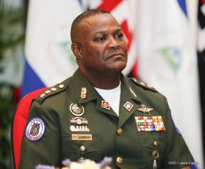 Acto del 38 aniversario de fundación del Ejército de Nicaragua