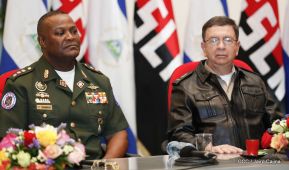 Acto del 38 aniversario de fundación del Ejército de Nicaragua