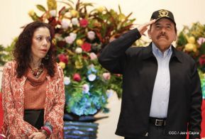 Acto del 38 aniversario de fundación del Ejército de Nicaragua