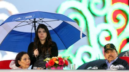 Desfile del Ejército de Nicaragua en saludo a su 38 aniversario
